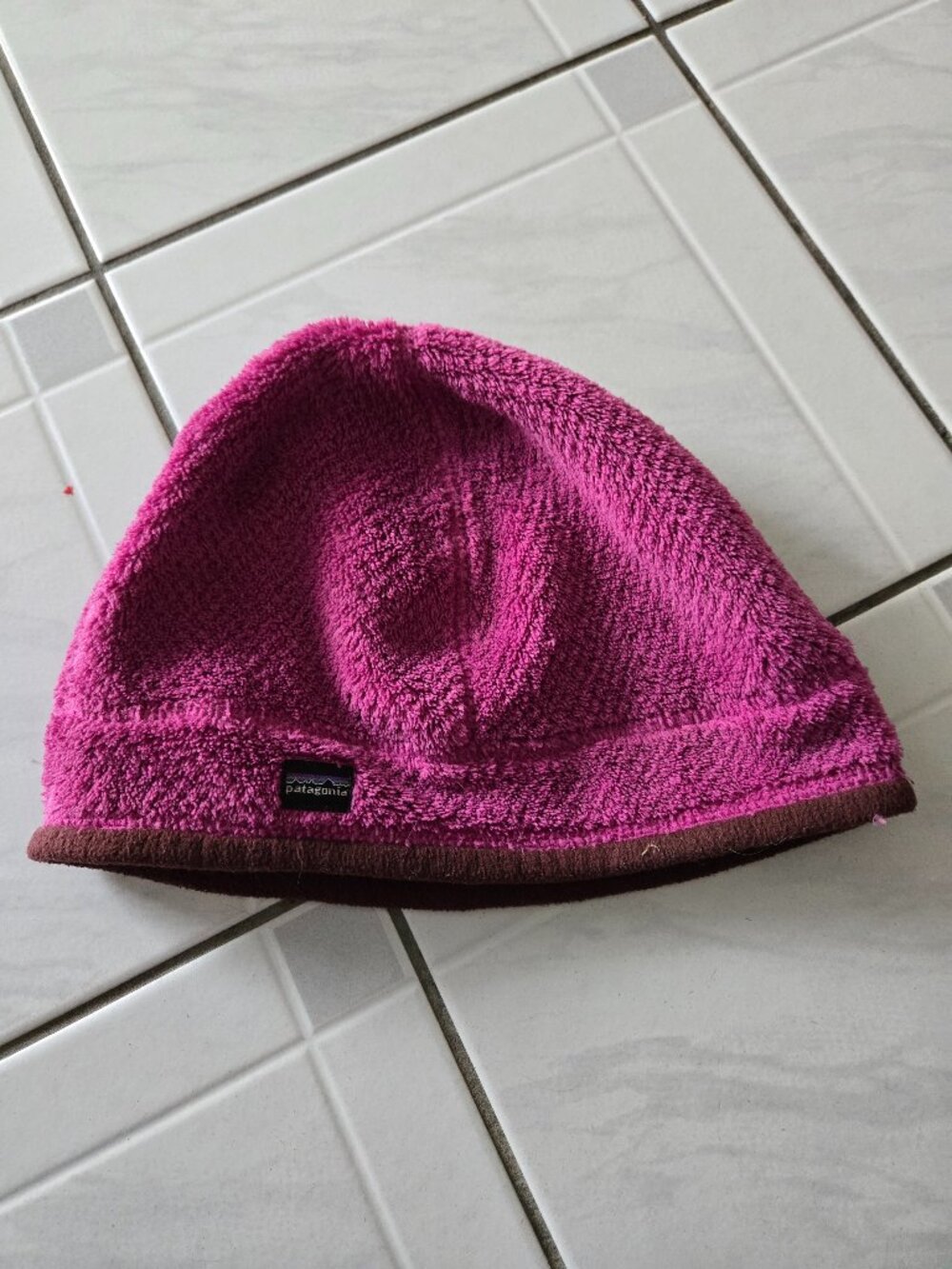 Patagonia Re-Tool Fleece Beanie Hat Pink Women's OS